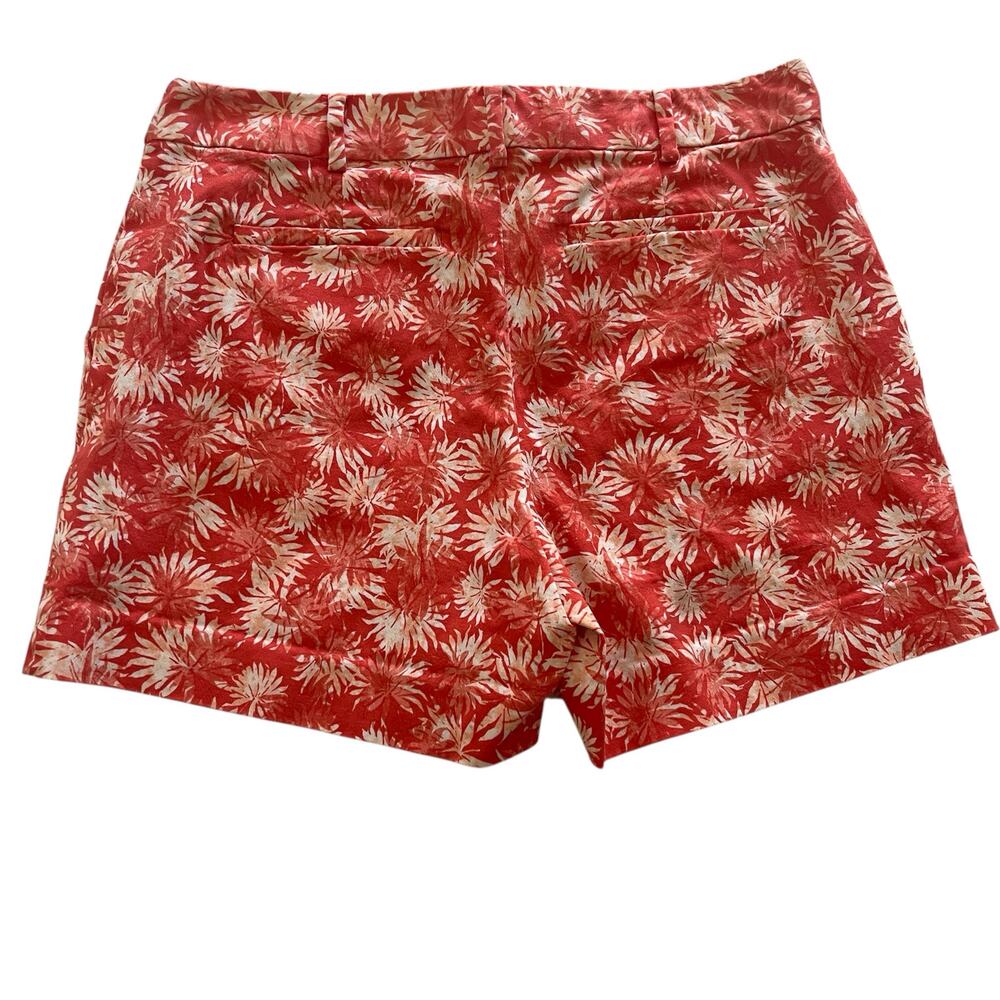 Micheal Kors Women's Sangria Floral Print Shorts Size:8 - Picture 2 of 5